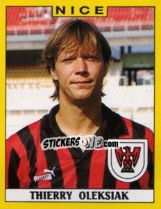 Cromo Thierry Oleksiak - FOOT 1988-1989 - Panini