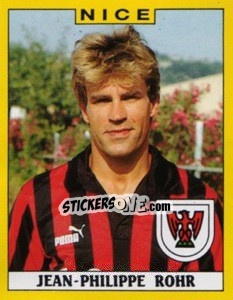 Sticker Jean-Philippe Rohr - FOOT 1988-1989 n. 246 - Panini