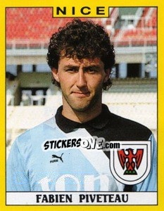 Figurina Fabien Piveteau - FOOT 1988-1989 n. 250 - Panini