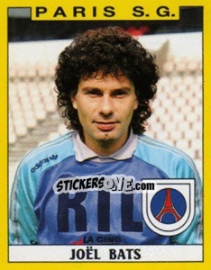 Sticker Joel Bats - FOOT 1988-1989 n. 254 - Panini