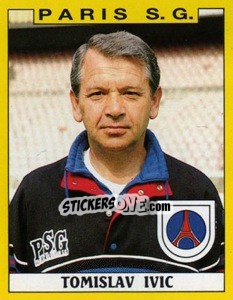 Sticker Tomislav Ivic - FOOT 1988-1989 - Panini