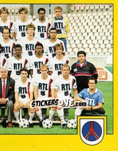 Sticker Equipe - FOOT 1988-1989 - Panini