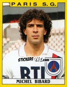 Figurina Michel Bibard - FOOT 1988-1989 - Panini