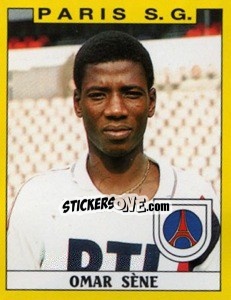 Sticker Omar sene - FOOT 1988-1989 n. 263 - Panini