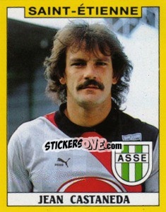 Cromo Jean Castaneda - FOOT 1988-1989 n. 272 - Panini