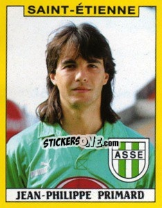 Sticker Jean-Philippe Primard - FOOT 1988-1989 - Panini