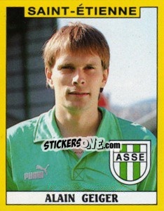 Sticker Alain Geiger - FOOT 1988-1989 n. 275 - Panini