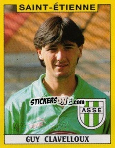 Figurina Guy Clavelloux - FOOT 1988-1989 - Panini