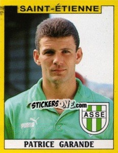 Cromo Patrice Garande - FOOT 1988-1989 - Panini