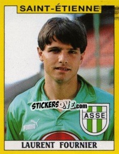 Sticker Laurent Fournier - FOOT 1988-1989 - Panini