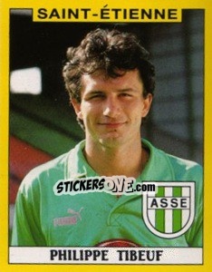 Sticker Philippe Tibeuf - FOOT 1988-1989 - Panini