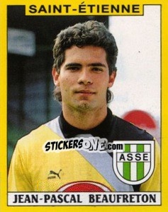 Sticker Jean-Pascal Beaufreton - FOOT 1988-1989 n. 286 - Panini