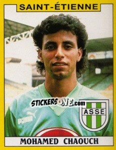 Cromo Mohamed Chaouch - FOOT 1988-1989 - Panini