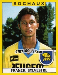 Figurina Franck Sylvestre - FOOT 1988-1989 - Panini