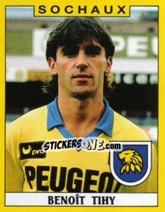 Cromo Benoit Tihy - FOOT 1988-1989 - Panini