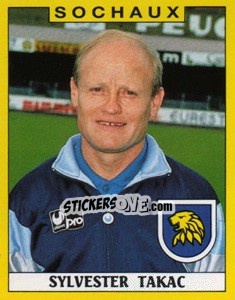 Sticker Sylvester Takac - FOOT 1988-1989 n. 295 - Panini