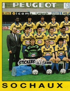 Figurina Equipe - FOOT 1988-1989 - Panini