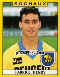 Cromo Fabrice Henry - FOOT 1988-1989 n. 301 - Panini