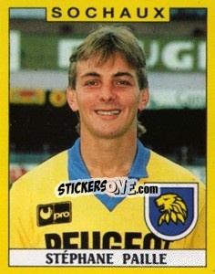 Sticker Stephane Paille - FOOT 1988-1989 n. 302 - Panini