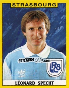 Sticker Leonard Specht - FOOT 1988-1989 n. 310 - Panini