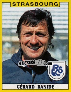 Sticker Gerard Banide - FOOT 1988-1989 n. 313 - Panini