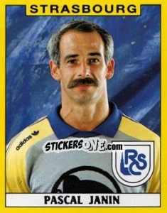 Sticker Pascal Janin - FOOT 1988-1989 n. 322 - Panini