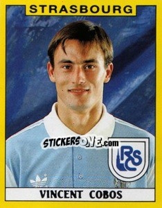 Figurina Vincent Cobos - FOOT 1988-1989 - Panini