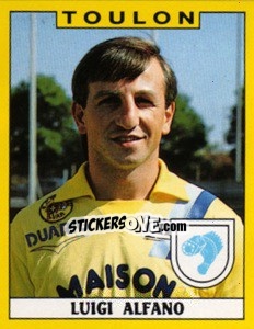 Sticker Luigi Alfano - FOOT 1988-1989 n. 328 - Panini