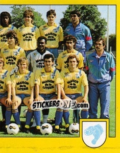 Figurina Equipe - FOOT 1988-1989 - Panini