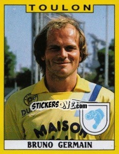 Figurina Bruno Germain - FOOT 1988-1989 n. 336 - Panini