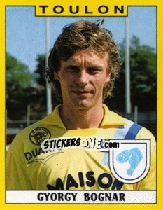 Sticker Gyorgy Bognar - FOOT 1988-1989 - Panini