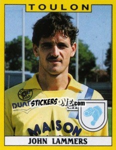 Sticker John Lammers - FOOT 1988-1989 n. 338 - Panini