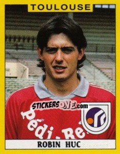 Sticker Robin Huc - FOOT 1988-1989 - Panini