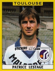Sticker Patrice Lestage - FOOT 1988-1989 n. 345 - Panini