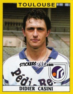 Sticker Didier Casini - FOOT 1988-1989 n. 348 - Panini