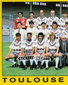 Figurina Equipe - FOOT 1988-1989 - Panini