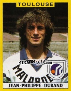 Figurina Jean-Philippe Durand - FOOT 1988-1989 - Panini