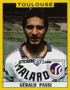 Figurina Gerald Passi - FOOT 1988-1989 - Panini