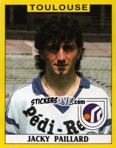 Figurina Jacky Paillard - FOOT 1988-1989 - Panini