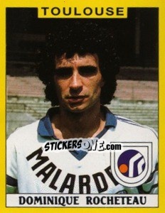 Sticker Dominique Rocheteau - FOOT 1988-1989 - Panini