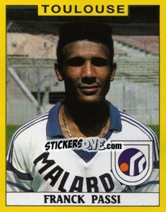 Figurina Franck Passi - FOOT 1988-1989 - Panini