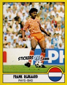 Sticker Frank Rijkaard - FOOT 1988-1989 n. 380 - Panini