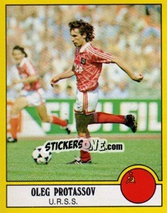 Sticker Oleg Protassov - FOOT 1988-1989 - Panini