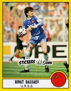 Cromo Rinat Dasaev - FOOT 1988-1989 - Panini