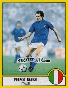 Sticker Franco Baresi - FOOT 1988-1989 n. 386 - Panini