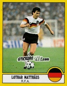 Sticker Lothar Matthaus - FOOT 1988-1989 n. 388 - Panini