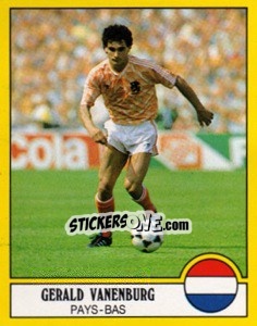 Figurina Gerald Vanenburg - FOOT 1988-1989 - Panini