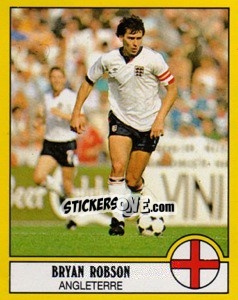 Sticker Bryan Robson - FOOT 1988-1989 - Panini