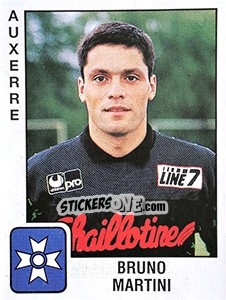 Cromo Bruno Martini - FOOT 1989-1990 n. 2 - Panini