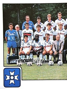 Sticker Equipe Partie A - FOOT 1989-1990 n. 8 - Panini